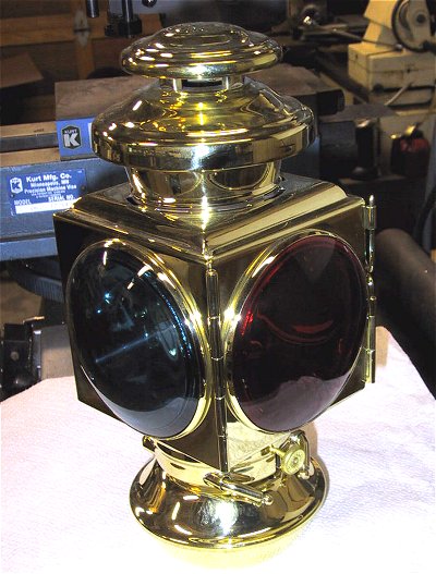 Brass Side Lamp