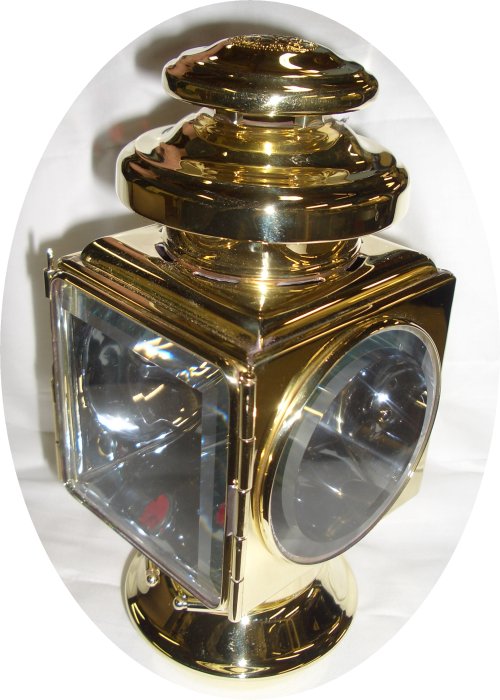 Brass Side Lamp